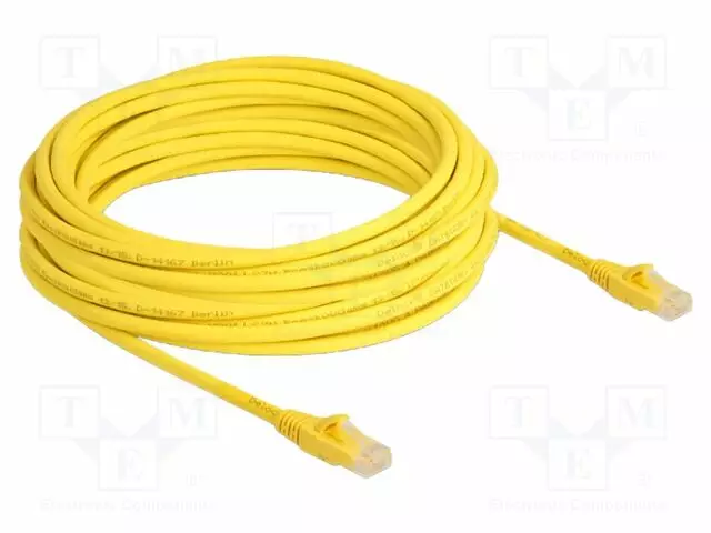PATCH KAAPELI - U/UTP - CAT: 6A - RJ45-PISTOKE,MOLEMMIN PUOLIN - CU - RJ45 Ethernet kaapelit - DELOCK-80105 - 1