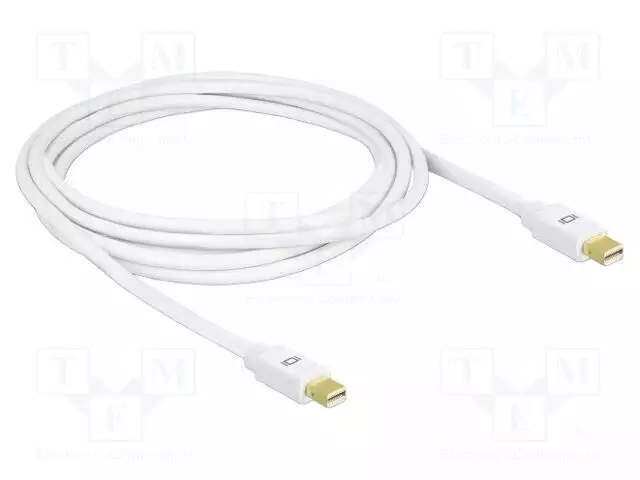 KAAPELI - MINI DISPLAYPORT-PISTOKE,MOLEMMIN PUOLIN - PIT: 2M - HDMI, DVI, DisplayPort johdot - DELOCK-82795 - 1