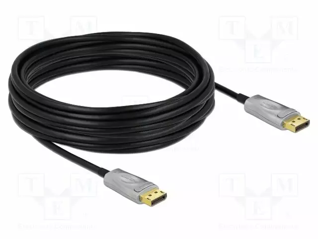 KAAPELI - DISPLAYPORT-PISTOKE,MOLEMMIN PUOLIN - LSZH - PIT: - HDMI, DVI, DisplayPort johdot - DELOCK-85885 - 1