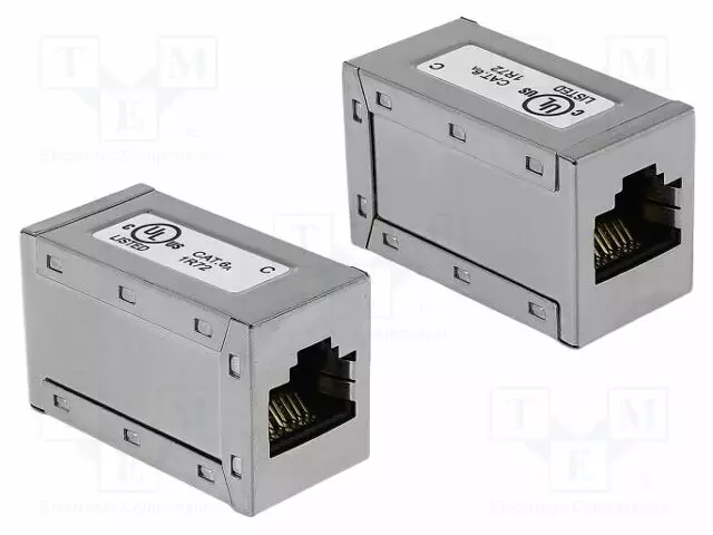 RJ45 SOVITIN - RJ45-PISTORASIA,MOLEMMIN PUOLIN - 1: 1-YHTEYS - Tietokonetarvikkeet - muut - DELOCK-86165 - 1
