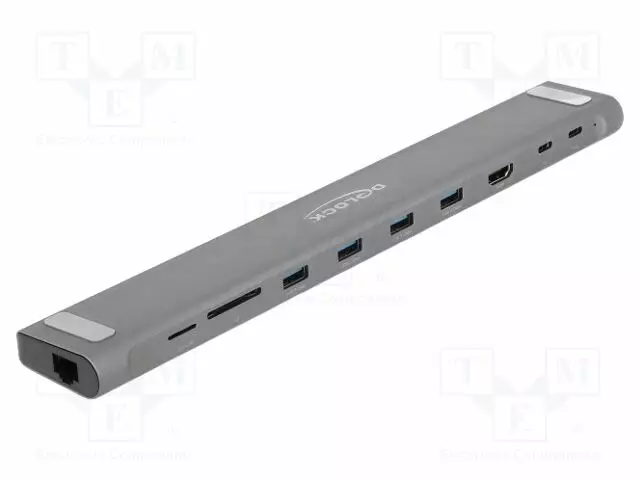 USB HUB - MICROSD,MICROSDHC,MICROSDXC,MMC,SD,SDHC,SDXC - HARMAA - Tietokonetarvikkeet - muut - DELOCK-87895 - 1