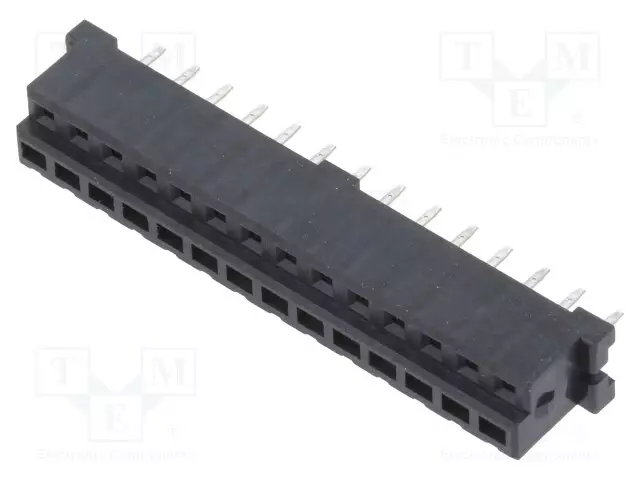 PIN: 14 - PCB - THT - Erikoisliittimet - DF3-14S-2DSA-55 - 1