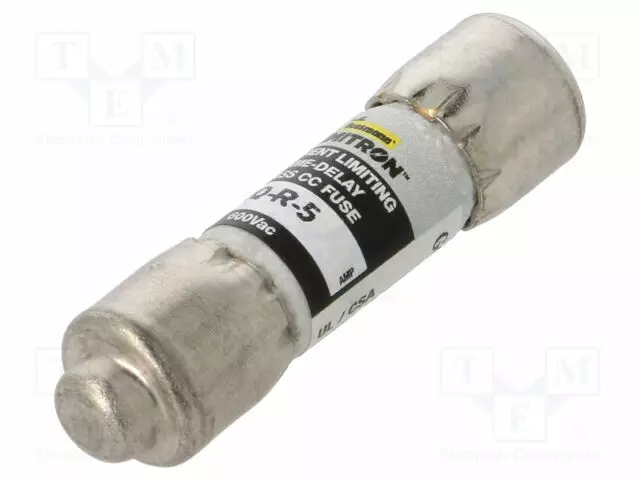 5A - 600VAC - HIDAS SULAKE - 10,3X38MM - Sulakkeet 10,3x38mm - FNQ-R-5 - 1