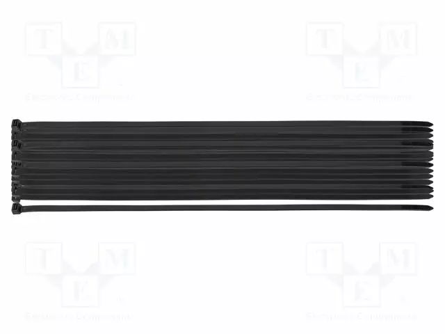 NIPPUSIDE - L: 700MM - W: 12MM - MUSTA - POLYAMIDI - 50KPL - EXTREME - Nippusiteet - NEO-01-645 - 1