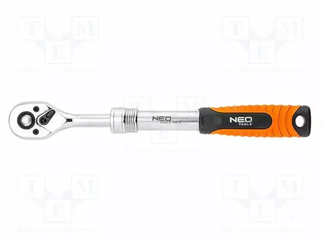 WRENCH: RATTLE - 1/2" - TELESCOPIC - 305÷445MM - TEETH: 72 - Hylsyavaimet - NEO-08-515 - 1