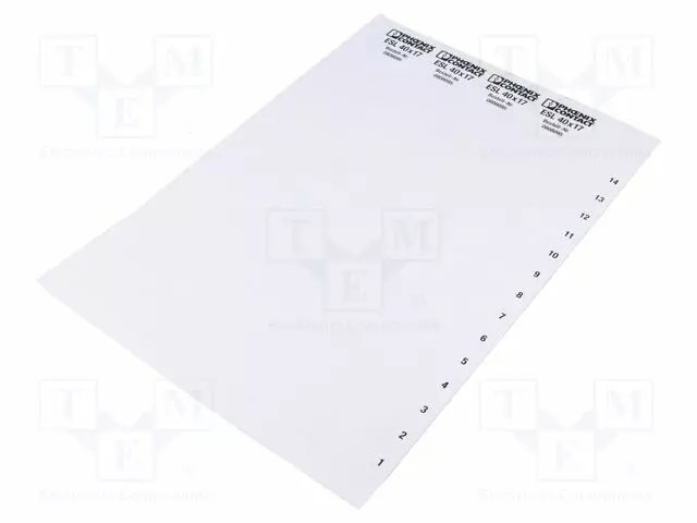 ETIKETTI - VALKOINEN - 40MM - Kaapeleiden merkintä - PH-0808095 - 1