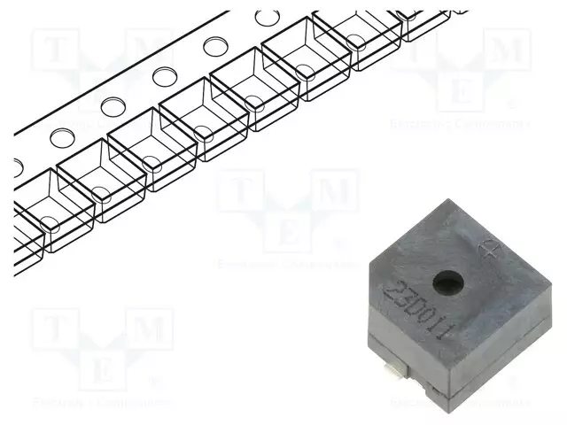 ÄÄÄNIMUUNTIN: SÄHKÖMAGNEETTINEN MERKINANTOLAITE - 2,4KHZ - 40MA - Summerit - LET1375HS-05 - 1