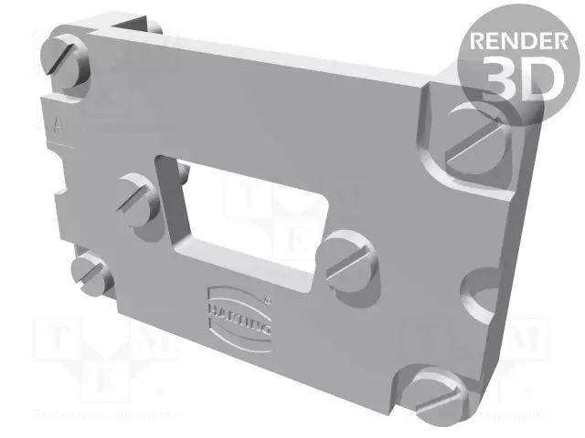 ASENNUSADAPTERI - ADAPTER HAN 6B-D-SUB 9 - HARTING liittimet - 09300009965 - 1