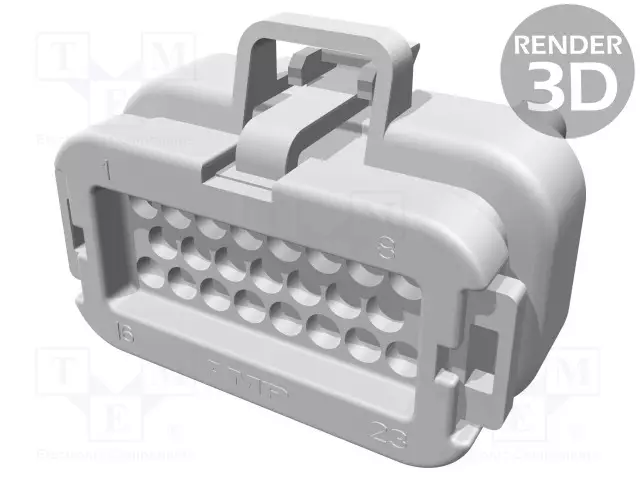 AJONEUVOLIITIN - PISTOKE - NAARAS - AMPSEAL - PIN: 23 - IP6K9K - 1,3MM - Ajoneuvoliittimet - 770680-5 - 1