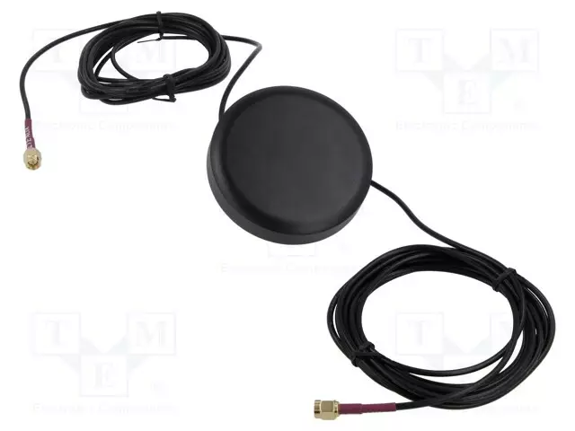 ANTENNI - IP65 - PIT: 3M - KOOT: Ø81,3X15,2MM - MUOVI - RUUVATTU - Kommunikaatiomoduulien lisätarvikkeet - PR1KCL25 - 1