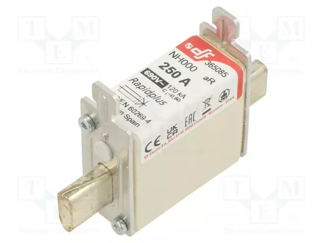 250A - 690VAC - 440VDC - AR - KERAAMINEN - NH000 - Sulakkeet NH - 365085 - 1