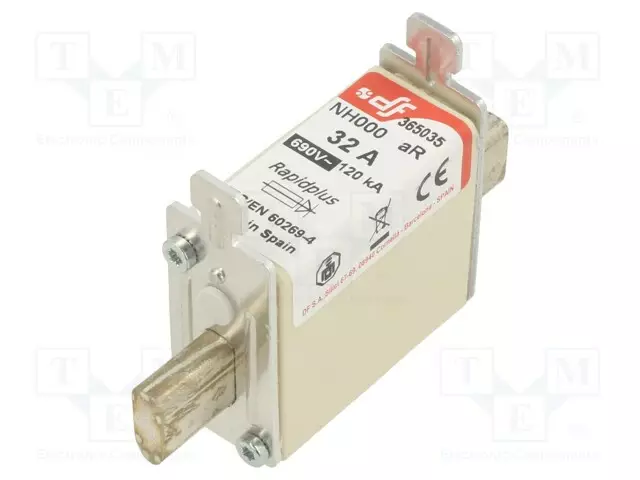32A - 690VAC - 440VDC - AR - KERAAMINEN - NH000 - Sulakkeet NH - 365035 - 1