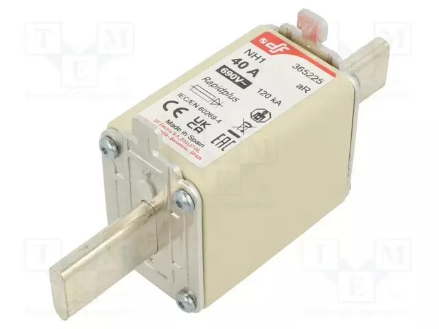 40A - 690VAC - 550VDC - AR - KERAAMINEN - NH1 - Sulakkeet NH - 365225 - 1