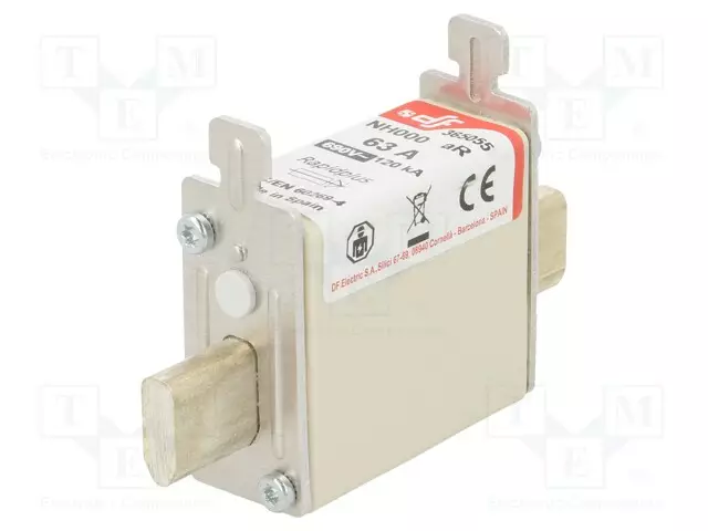 63A - 690VAC - 440VDC - AR - KERAAMINEN - NH000 - Sulakkeet NH - 365055 - 1