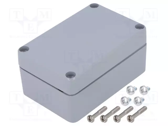 ASENNUSKOTELO - X: 66MM - Y: 100MM - Z: 46MM - ALN - ALUMIINI - Yleiskäyttöiset kotelot - ALN061005 - 1