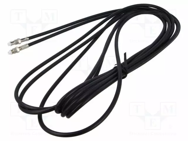 CABLE - FME SOCKET,BOTH SIDES - MUSTA - STRAIGHT - 5M - Antennijohdot - 15-7581045 - 1