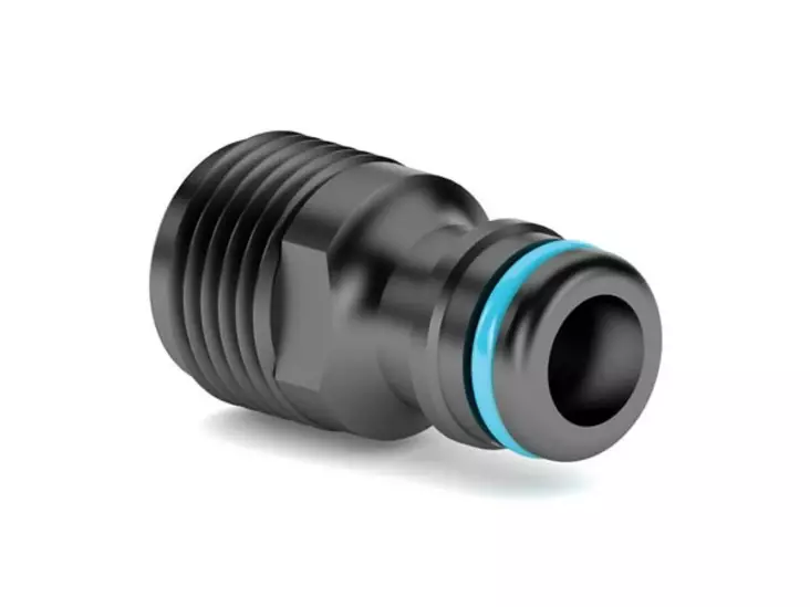 CELLFAST - CONNECTOR WITH MALE THREAD - ERGO - 3/4" - Puutarhaletkut, liittimet ja kastelu - CF53-235 - 1