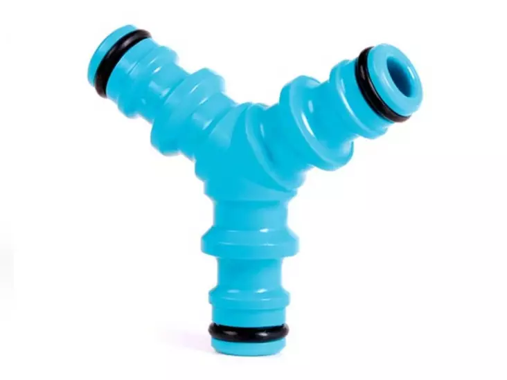 CELLFAST - GARDEN HOSE 2-WAY CONNECTOR - 1/2" - 5/8" - Puutarhaletkut, liittimet ja kastelu - CF50-205 - 1