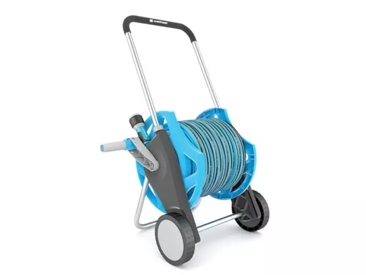 CELLFAST - SET HOSE CART - DISCOVER - 1/2" - 25 m - Puutarhaletkut, liittimet ja kastelu - CF55-625 - 1