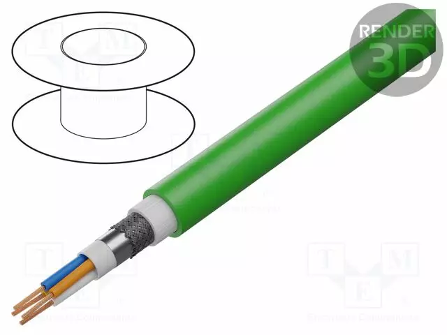 DATAKAAPELI - CHAINFLEX® CFSPECIAL.182 - 4X2X0,15MM2 - CU - Suojaamattomat ohjaimien kaapelit - CFSPECIAL.182.045 - 1