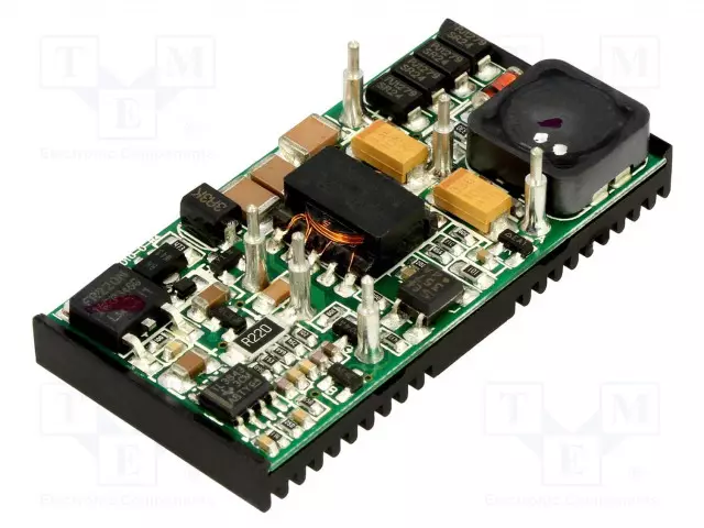 DC/DC MUUNNIN - 10W - TULOJÄNNITE 22÷72VDC - LÄHTÖJÄNNITE 5VDC - ULÄH2: -5VDC - 2"X1" - DC/DC muuntimet - NSD10-48D5 - 1