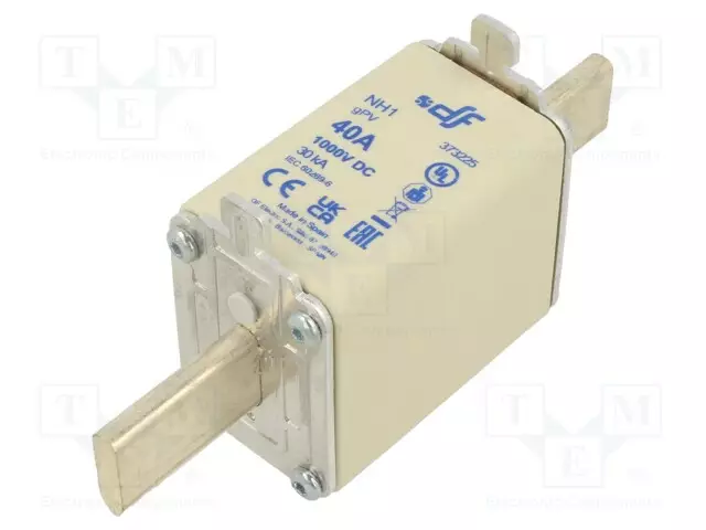 40A - 1KVDC - GPV - KERAAMINEN - NH1 - Sulakkeet NH - 373225 - 1