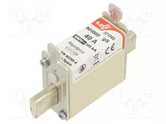 40A - 690VAC - 440VDC - GS - KERAAMINEN - NH000 - Sulakkeet NH - 371045 - 1