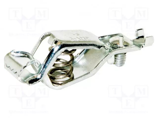 HAUENLEUKA - 5A - LEVITYSALUE: MAX.7,9MM - KOK.PIT: 39MM - TINATTU - Krokotiili klipsit - BU-45 - 1