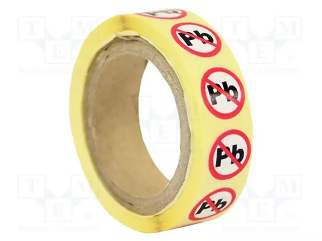 ITSELIIMAUTUVA ETIKETTI - ESD - 16MM - 500KPL - ESD teipit ja etiketit - ATS-055-0025 - 1