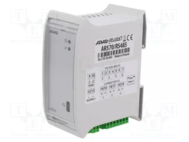 JÄNNITTEENVALVONTARELE - 18÷265VAC - 22÷350VDC - DIN-KISKOLLE - IP20 - Valvontareleet - AR570RS485 - 1