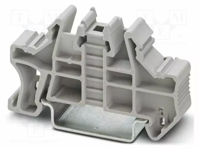 KAHVA - W: 9,5MM - H: 55,6MM - TS35 X 15,TS35 X 7.5 - RUNKO: HARMAA - Kiskoliittimet - CLIPFIX35 - 1