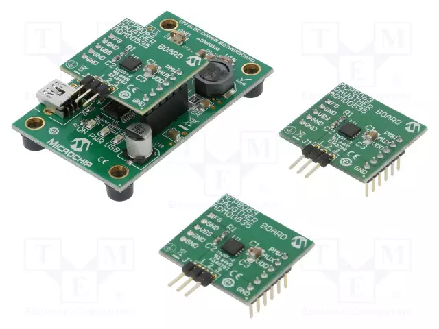 KEHITYSALUSTA - MICROCHIP - HARJATTOMAN MOOTTORIN OHJAIN - Microchip kehityspaketit - ADM00575 - 1