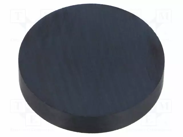 KESTOMAGNEETTI - KOVA FERRIITTI - 15N - Ø: 35,2MM - H: 6,5MM - Teollisuus magneetit - GN55.2-HF-35.2-6.5 - 1