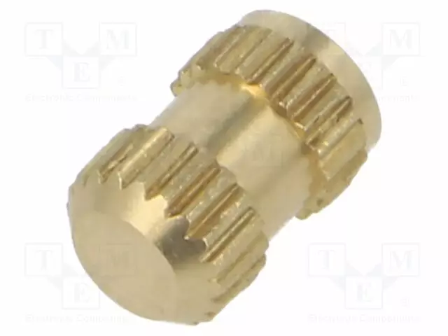 KIERREINSERTTI - MESSINKI - ILMAN PINNOITETTA - M4 - BN 1045 - PIT: 9MM - Kierreinsertit - B4BN1045 - 1