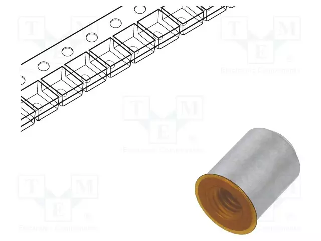 KIINNITYSKOMPONENTTI - M.2 (NGFF) - Korttiliittimet - 123A-NUT-85 - 1
