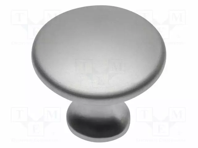 KNOB - Ø: 29MM - H: 25MM - ZAMAK - UDINE - PLATING: GALVANIZED - FURNITURE - Sormiruuvit ja nupit - GTV-GZ-UDINE-1-05 - 1