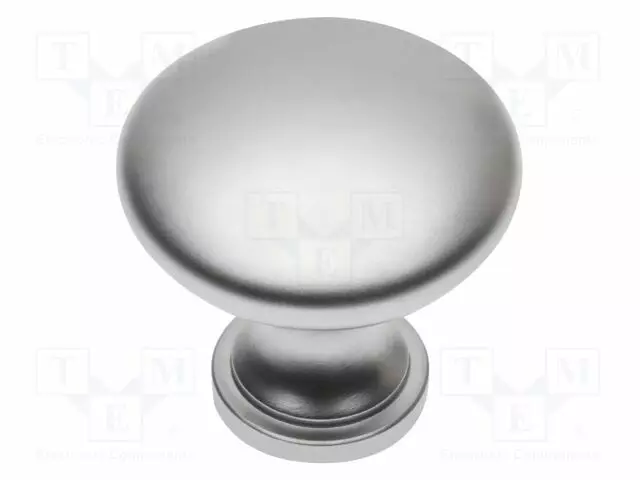 KNOB - Ø: 30MM - H: 29MM - ZAMAK - TERNI - PLATING: GALVANIZED - FURNITURE - Sormiruuvit ja nupit - GTV-GZ-TERNI-1-05 - 1
