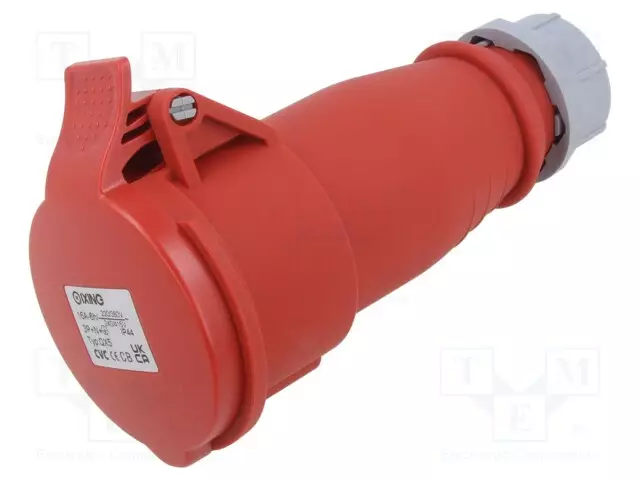 KOJELIITIN NAARAS - 16A - 400V - IEC 60309 - IP44 - AC liittimet ja rungot - QX5 - 1