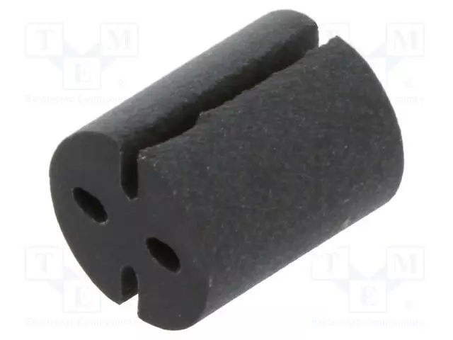 KOROKEHOLKKI - LED - ULKOØ: 5,1MM - ØLED: 3MM,5MM - PIT: 9,02MM - MUSTA - Asennustarvikkeet - ELM1-355 - 1