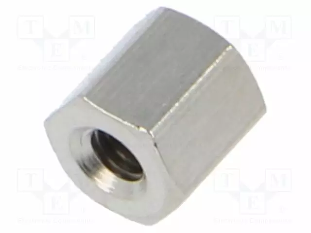 KOROTUSRUUVI - 5MM - SISÄKIERRE: M2,5 - KUUSIKULMAINEN - Metalliset korotusruuvit ja -holkit - ABM25505 - 1