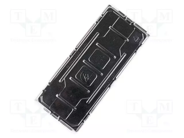 SÄILIÖ: LAATIKKO - SIENILLÄ - ESD - 135,9MM - 322,6MM - ESD rasiat, laatikot - ATS-030-0355 - 1