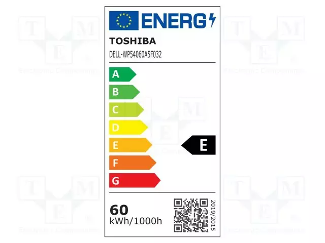 LAMPUN: LED - 60W - 230VAC - KYLMÄVALKOINEN - 130° - 5000K - CRIMÍN: 80 - LED lamput - 4711112386345 - 1