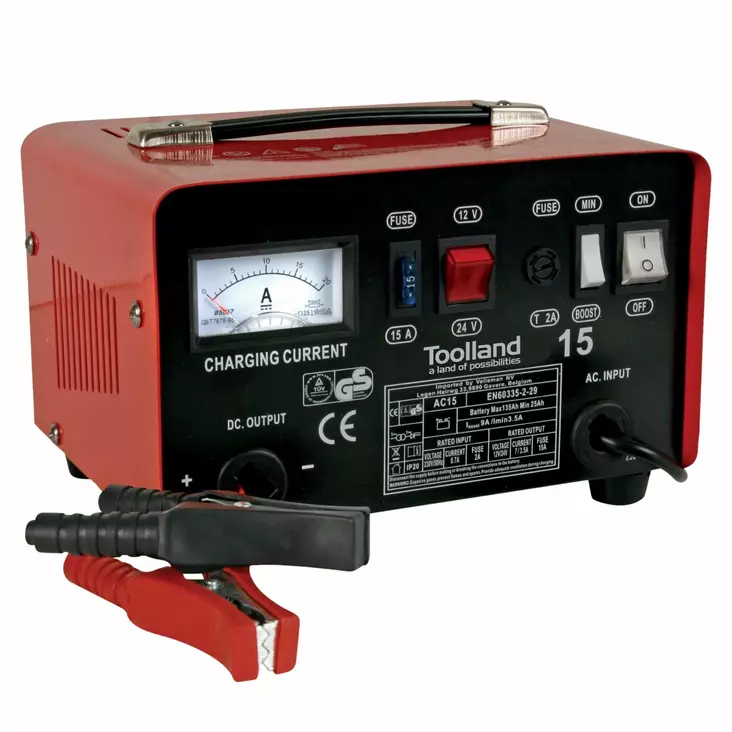 LATURI 12/24V LYIJUAKUILLE BOOST TOIMINNOLLA - 9A - Ajoneuvon akkulaturit - AC15 - 1