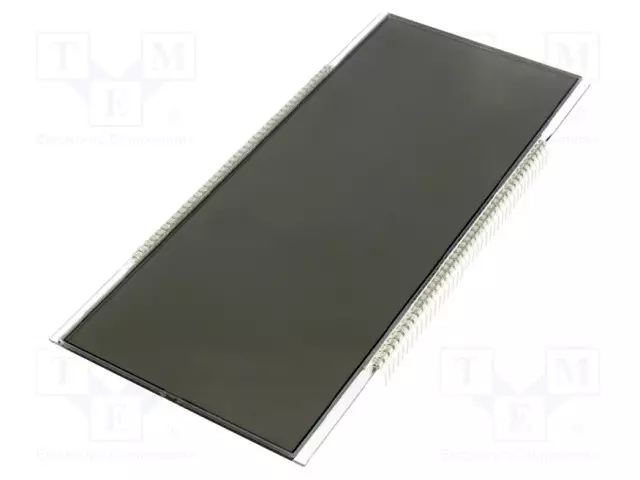 LCD NÄYTTÖ - 7-SEGMENTTINÄYTTÖ - STN POSITIVE - NUM.LUKUM: 6 - Digitaaliset LCD-näytöt - DE336-RU-306.35 - 1