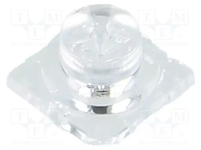 LED-LINSSI - NELIÖMAINEN - PLEXIGLASS PMMA - LÄPINÄKYVÄ - 152÷174° - Linssit LEDeille - C13055 - 1