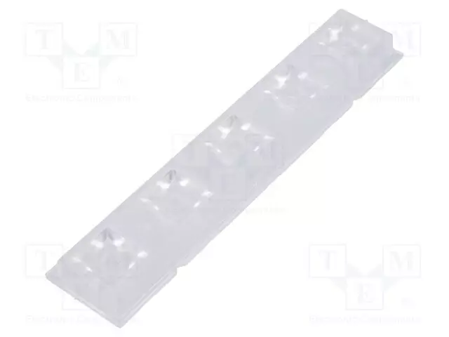 LED-LINSSI - SUORAKULMA- PLEXIGLASS PMMA - LÄPINÄKYVÄ - 45÷56° - Linssit LEDeille - C12345 - 1