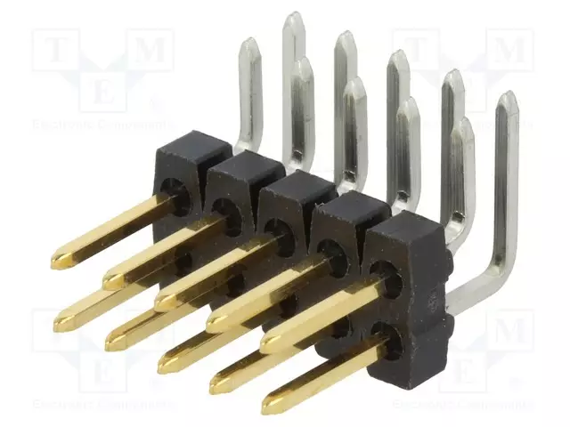 LIITIN: PIN - PIN-LIITIN - UROS - PIN: 10 - THT - C-GRID III - 3A - 2,54MM - Piikkirimaliittimet - MX-90122-0765 - 1