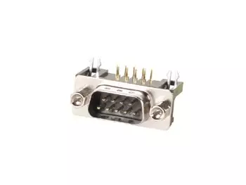 MALE 9-PIN SUB-D CONNECTOR - PCB MOUNTING - D liittimet piirilevylle - CC015 - 1