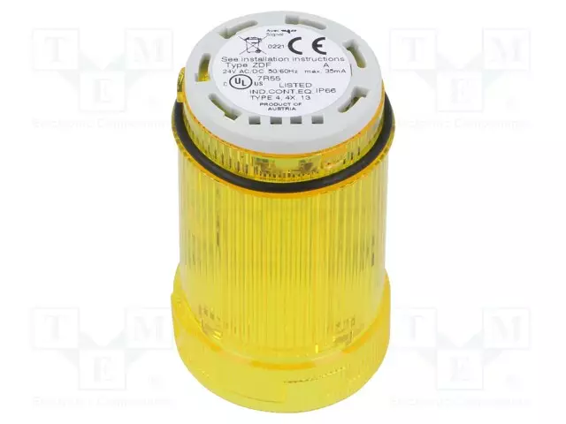 AUTOMAATIO­MODUULI: VALOMERKINTANTOLAITE - KELTAINEN - LED - 24VDC - Teollisuuden merkinantolaitteet - 902037405 - 1