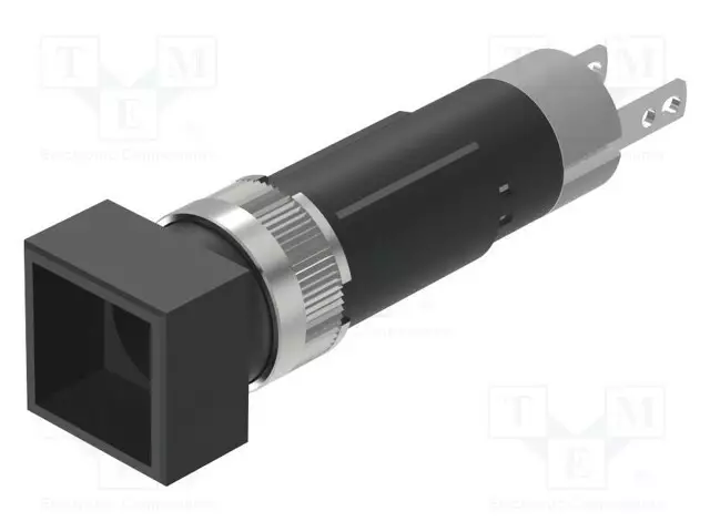 MERKKIVALO: KOTELO - Ø8MM - 19 - LIITTIMET - MUOVI - P.MITAT: 9X9MM - Merkkivalot ja pienoislamput - 19-051.005 - 1